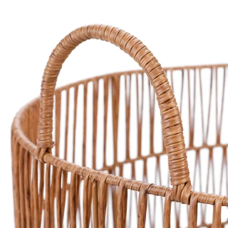 Thumbnail 2: Bino Large Round Storage Basket w/ Handles  