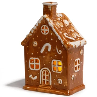 Thumbnail 2: Magical Season 9 in Christmas Gingerbread Ceramic Accent  