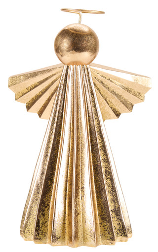 Thumbnail 1: Magical Season 10.5 in Resin Christmas Metallic Angel Decor 