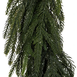 Thumbnail 2: Supreme Silk 70 in Faux Greenery Garland  