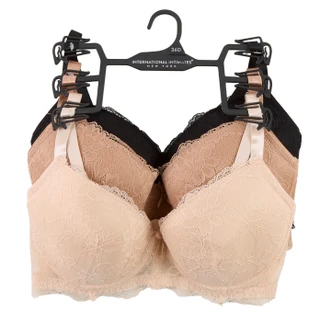 Thumbnail 1: International Intimates Women's 3 Pk Lightly Padded Bras  