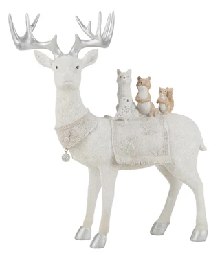 Thumbnail 1: Magical Season 18.5 in Winter Deer Home Accent 