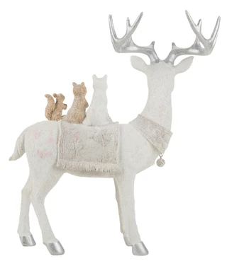 Thumbnail 2: Magical Season 18.5 in Winter Deer Home Accent 