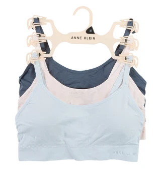 Thumbnail 1: ANNE KLEIN Women's 3 Pk Seamless Bras  