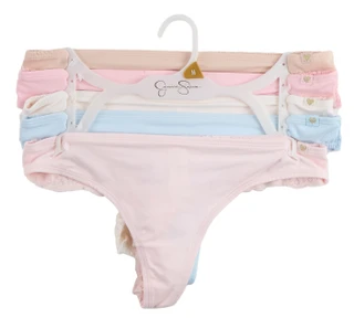Thumbnail 1: Jessica Simpson Women's 5 Pk Lace Thongs 
