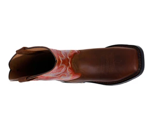 Thumbnail 3: ARIAT Boys Workhog Wide Square Toe Western Boots  