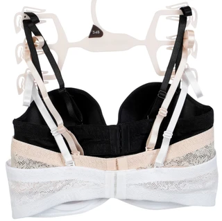 Thumbnail 2: Laura Ashley Women's 2 Pk Convertible Strapless Bras 