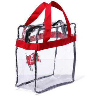 Thumbnail 2: Foco Tampa Bay Buccaneers Clear Messenger Bag 