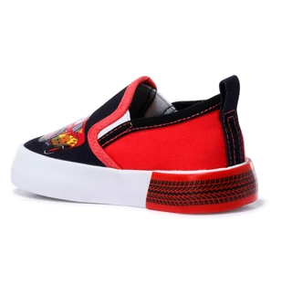 Thumbnail 3: Disney Toddler Boys Cars Canvas Slip On Shoes 