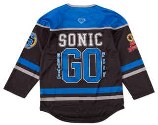 Thumbnail 2: Sonic The Hedgehog Big Boys Embroidered Graphic Character Jersey 