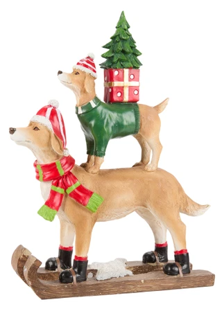 Thumbnail 1: Magical Season 18 in Two Dogs On Skis Home Accent 