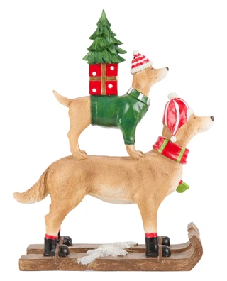 Thumbnail 2: Magical Season 18 in Two Dogs On Skis Home Accent 