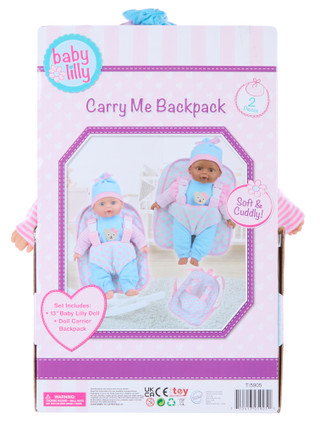 Thumbnail 2: Brooklyn Lollipop 13 in Doll Carrier Backpack Set 