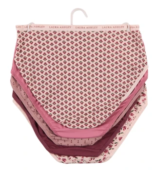 Thumbnail 2: Laura Ashley Women's 5 Pk Brief Panties  