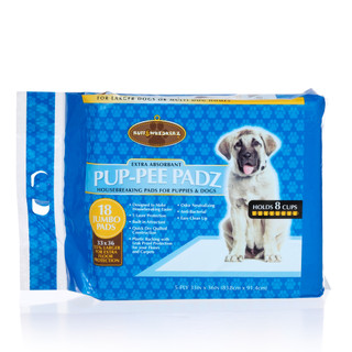 Thumbnail 2: Ruff & Whiskers 18 Pk 33x36 Jumbo Asorbent Pet Pads 