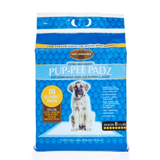 Thumbnail 1: Ruff & Whiskers 18 Pk 33x36 Jumbo Asorbent Pet Pads 