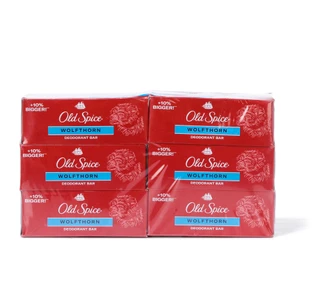 Thumbnail 1: Old Spice 6 Pk Wolfthorn Deodorant Bar 