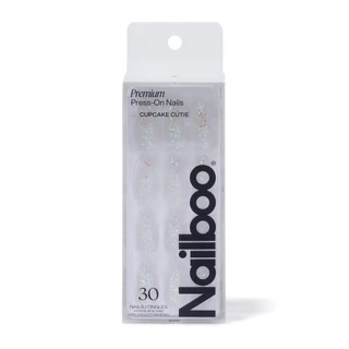 Thumbnail 1: Nailboo 30 Pk Glittery Press-On Nails 