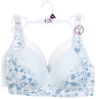 Thumbnail 1: Gloria Vanderbilt Women's 2 Pk Wire Free Bras 