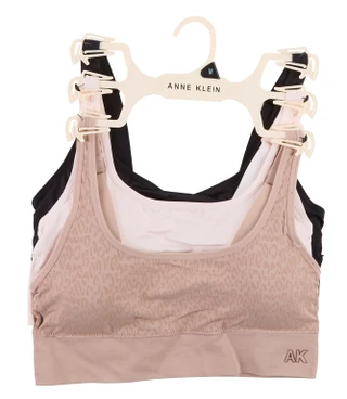 Thumbnail 1: ANNE KLEIN Women's 3 Pk Seamless Comfort Bras  