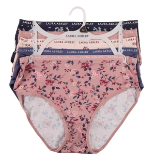 Thumbnail 1: Laura Ashley Women's 5 Pk Brief Panties  