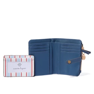 Thumbnail 2: Nanette Lepore 2 Pc Leza Solid Bifold Wallet & Card Case 