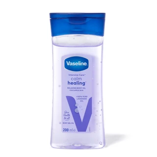 Thumbnail 1: Vaseline 6.7 oz Calm Healing Lavender Relaxing Body Oil 