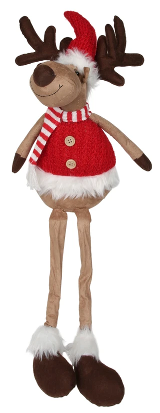 Thumbnail 1: Magical Season 28 in Christmas Santa Moose Shelf Sitter Decor 