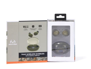 Thumbnail 2: Realtree True Wireless Earbuds w/ Digital Display 