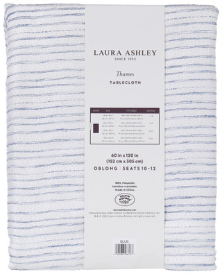 Thumbnail 2: Laura Ashley Thames Jacquard Tablecloth - 60" x 120" 