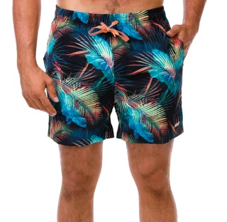 Thumbnail 1: In Gear Men's Volley Print Swim Shorts 