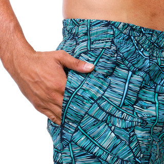Thumbnail 2: In Gear Men's Volley Print Swim Shorts 