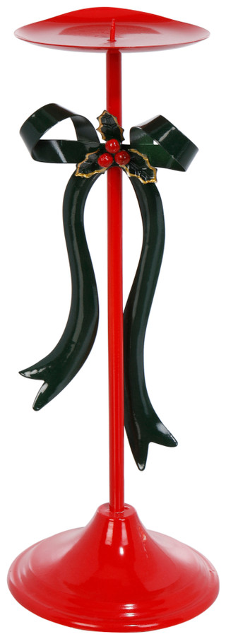 Thumbnail 1: Magical Season 15.5 in Christmas Bow Candle Holder 