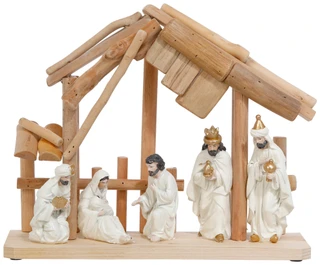 Thumbnail 1: Magical Season 12 In Resin Christmas Decor  