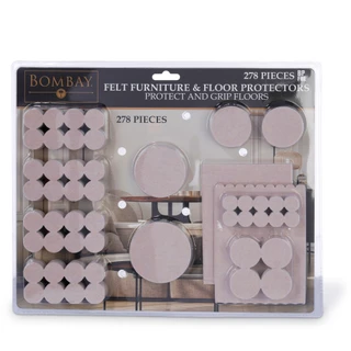 Thumbnail 1: Bombay Felt Furniture Pads & Floor Protectors - 278 Piece Set 