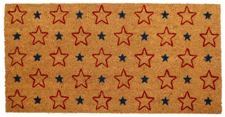 Thumbnail 1: Home Essentials Americana Stars Door Mat - 20" x 40" 