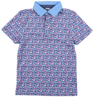 Thumbnail 1: Swannies Big Boy's Short Sleeve Printed Polo 