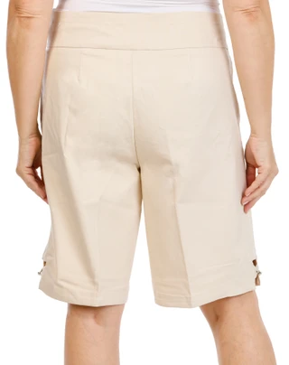 Thumbnail 2: Coral Bay Women's Plus Pearl Bow Short  