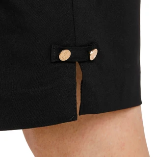 Thumbnail 3: Coral Bay Women's Plus Gold Crest Stretch Shorts 