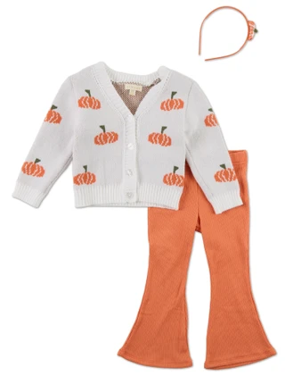 Thumbnail 1: B TWEEN Toddler Girls 3 Pc Harvest Flare Leggings Set 