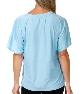 Thumbnail 2: Brisas Women's Linear Knit Boxy Tee 