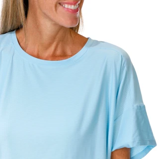 Thumbnail 3: Brisas Women's Linear Knit Boxy Tee 