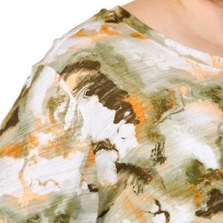 Thumbnail 4: Blue Sol Plus Long Sleeve Cosmo Texture Print Top 