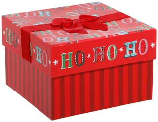 Thumbnail 1: Seasonal Packaging  Large Christmas Present Box with Ribbon 