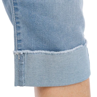 Thumbnail 2: D. Jeans Women's Plus Wide Cuff Capri Jeans 