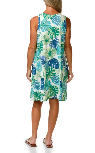 Thumbnail 2: Coral Bay Women's Short Sleeve Swing Dress 
