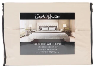 Thumbnail 1: DWELL STUDIO Queen Size 4 Pc Sheet Set 