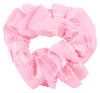 Thumbnail 1: LILLY PULITZER Zebra Print Layered Ruffle Scrunchie 