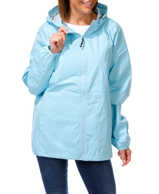Thumbnail 1: Big Chill Women's Plus Full Zip Rain Jacket 