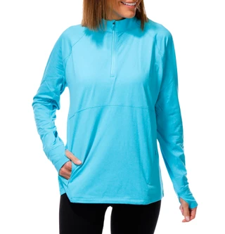 Thumbnail 1: Callaway Women's Active Opti-Dri  1/4 Zip Long Sleeve Golf Shirt 